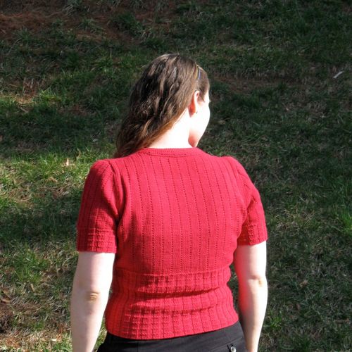 Vintage heart back