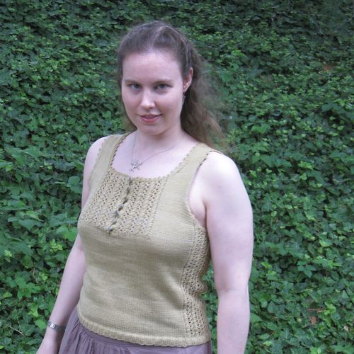 Khaki Tank three quarter