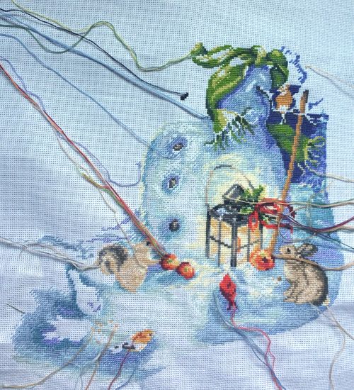 Snowmanstocking8-15-14