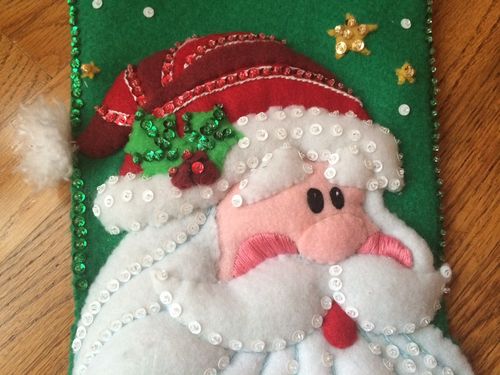 SequinedSantaStocking detail 11-1-14