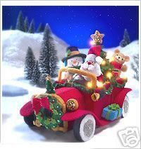 Bucilla vintage santa car Bucilla vintage santa car