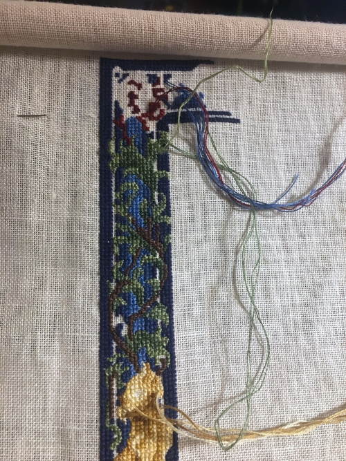 Maiden Unicorn WIP 1-28-17 Maiden Unicorn WIP 1-28-17