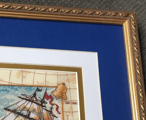 VoyageAtSea-Framed-detail