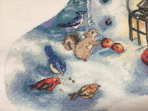 Snowman Stocking HD-detail 3 Snowman Stocking HD-detail 3