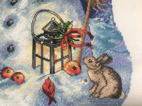 Snowman Stocking HD-detail 2 Snowman Stocking HD-detail 2