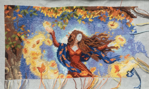 Fall Fairy WIP 8-7-17