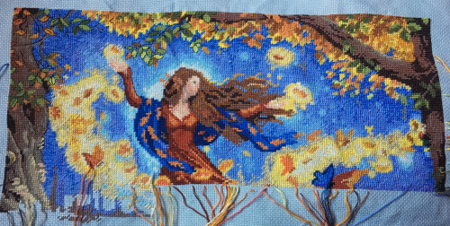 Fall Fairy WIP 11-20-17 Fall Fairy WIP 11-20-17