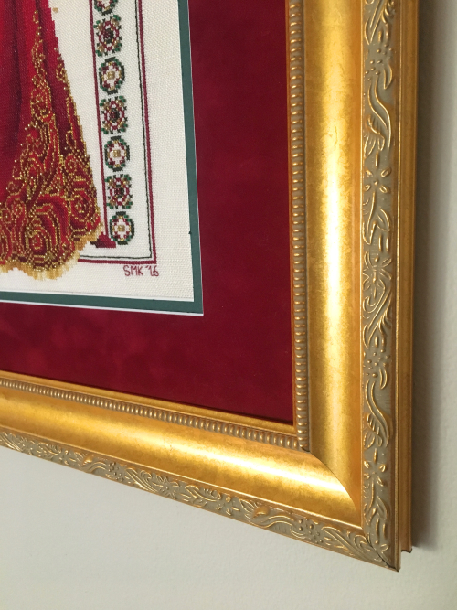 Celtic christmas FFO-frame detail Celtic christmas FFO-frame detail