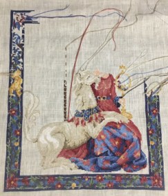 Maiden unicorn wip 11-30-16 Maiden unicorn wip 11-30-16