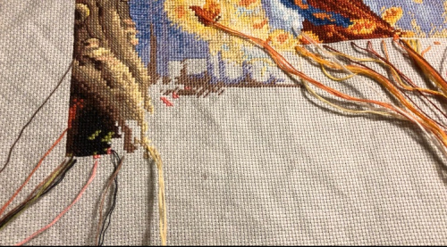 Fall Fairy WIP 2-28-18 Fall Fairy WIP 2-28-18