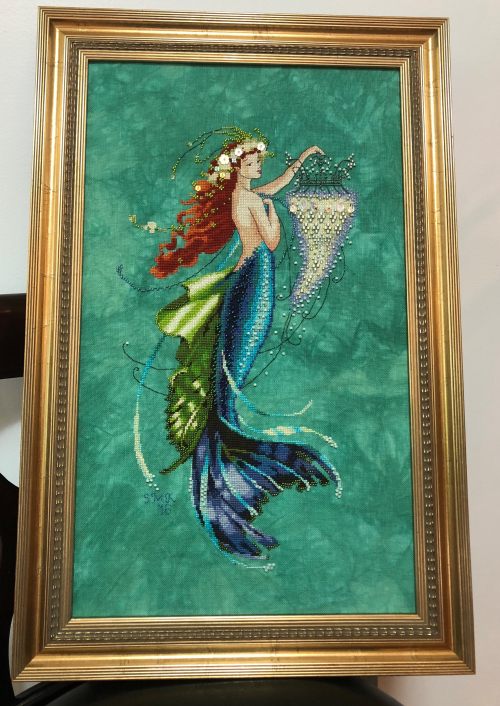 Siren Shipwreck Framed Siren Shipwreck Framed