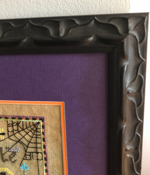 Toil Trouble framed-detail Toil Trouble framed-detail