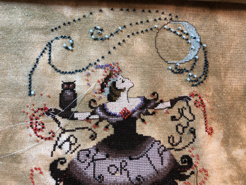 Trick or Treat Fairy WIP 9-28-18