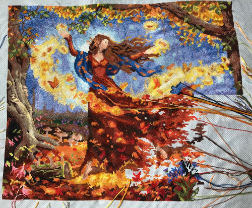 Fall Fairy wip 9-10-18