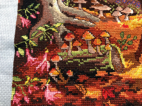 Fall Fairy HD-mushroom detail