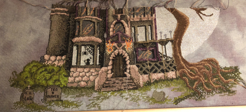 Spooky House WIP 10-28-18 Spooky House WIP 10-28-18