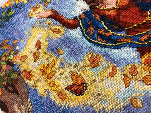 Fall Fairy HD-leaf detail