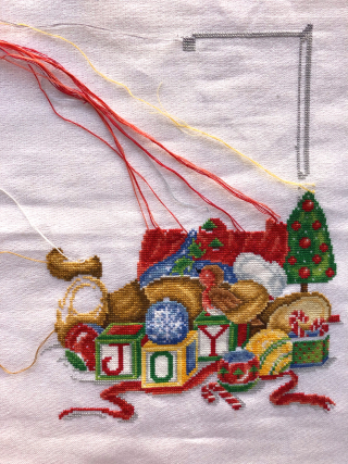 JE Xmas Teddy WIP 3-31-19