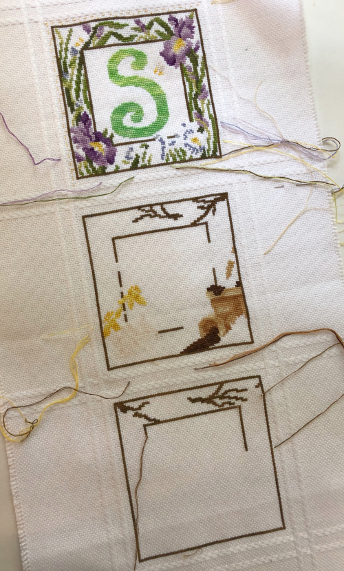 Spring Bellpull WIP 5-26-19