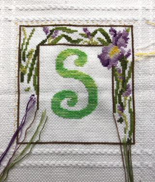 Spring Bellpull WIP 4-16-19
