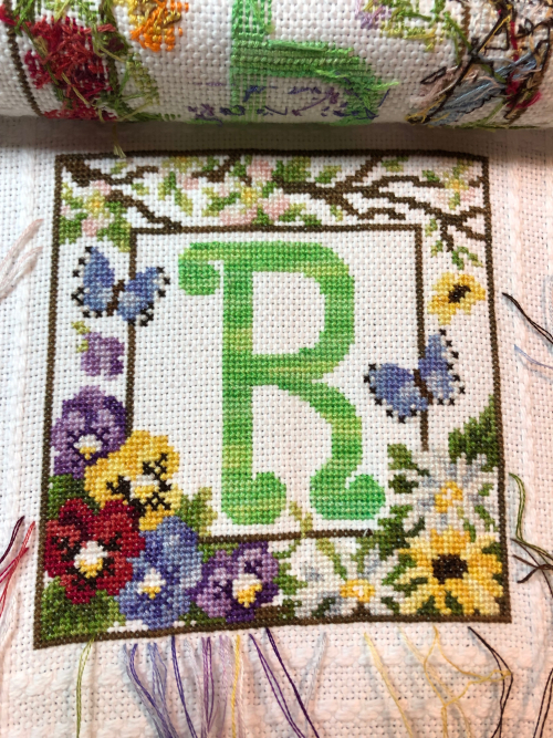 Spring Bellpull WIP 8-24-19