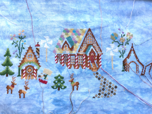 Gingerbread Grove WIP 10-31-19