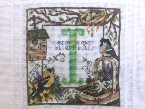 Spring bellpull Letter I HD