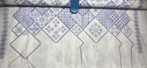 Save the Stitches WIP 11-17-19
