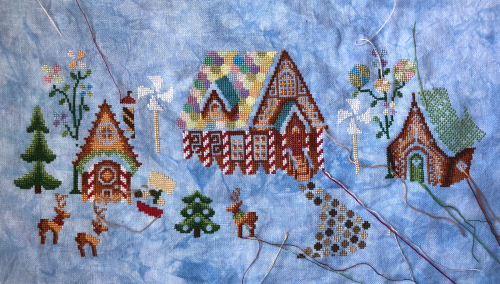 Gingerbread Grove WIP 12-27-19