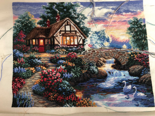 Twilight Bridge WIP 6-24-20 Twilight Bridge WIP 6-24-20