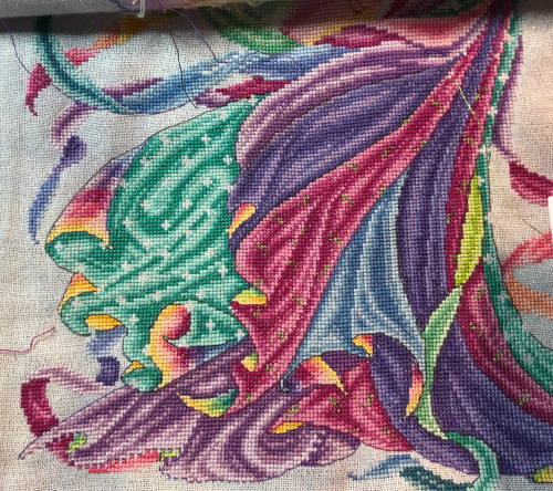 Rainbow Fairy WIP 10-8-20