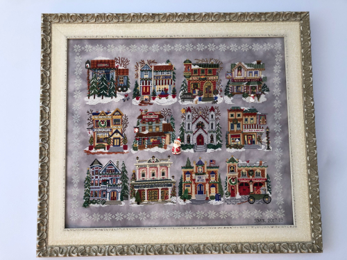 Mill Hill Xmas Village Framing HD