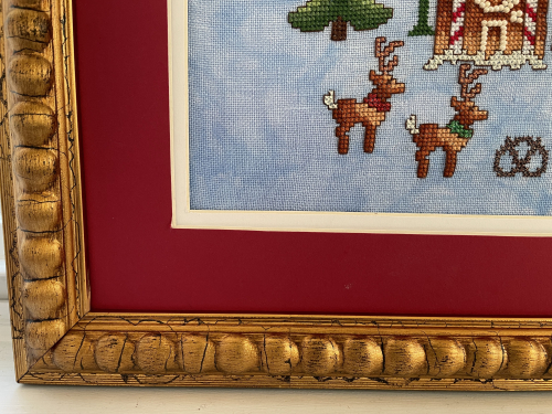 Gingerbread Grove Framed-Detail