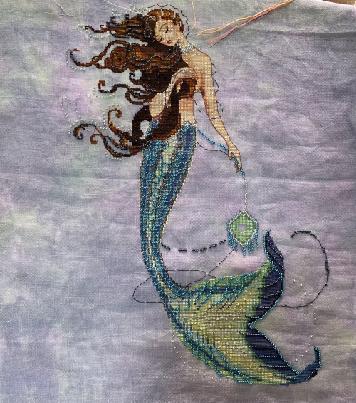 Renn Mermaid WIP 7-31-23 Renn Mermaid WIP 7-31-23