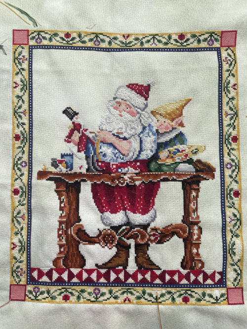 Santa's Wkshp WIP 9-30-23 Santa's Wkshp WIP 9-30-23