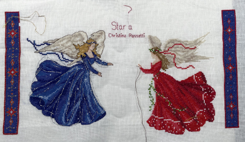 Christmas Angels WIP 10-31-23 Christmas Angels WIP 10-31-23