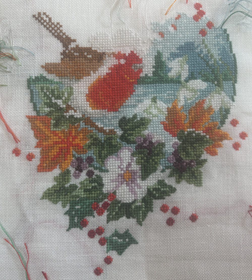 Winter Robin WIP Feb 24 Winter Robin WIP Feb 24