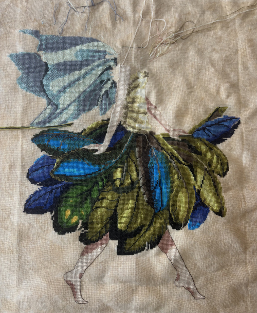 Feather Fairy WIP 1-31-25