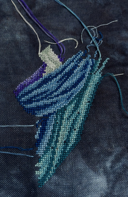 Chris Blue Angel WIP 3-31-25