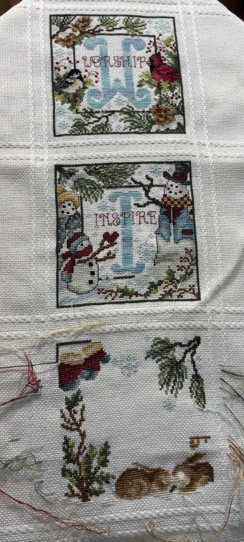 Winter Bellpull WIP 5-31-25